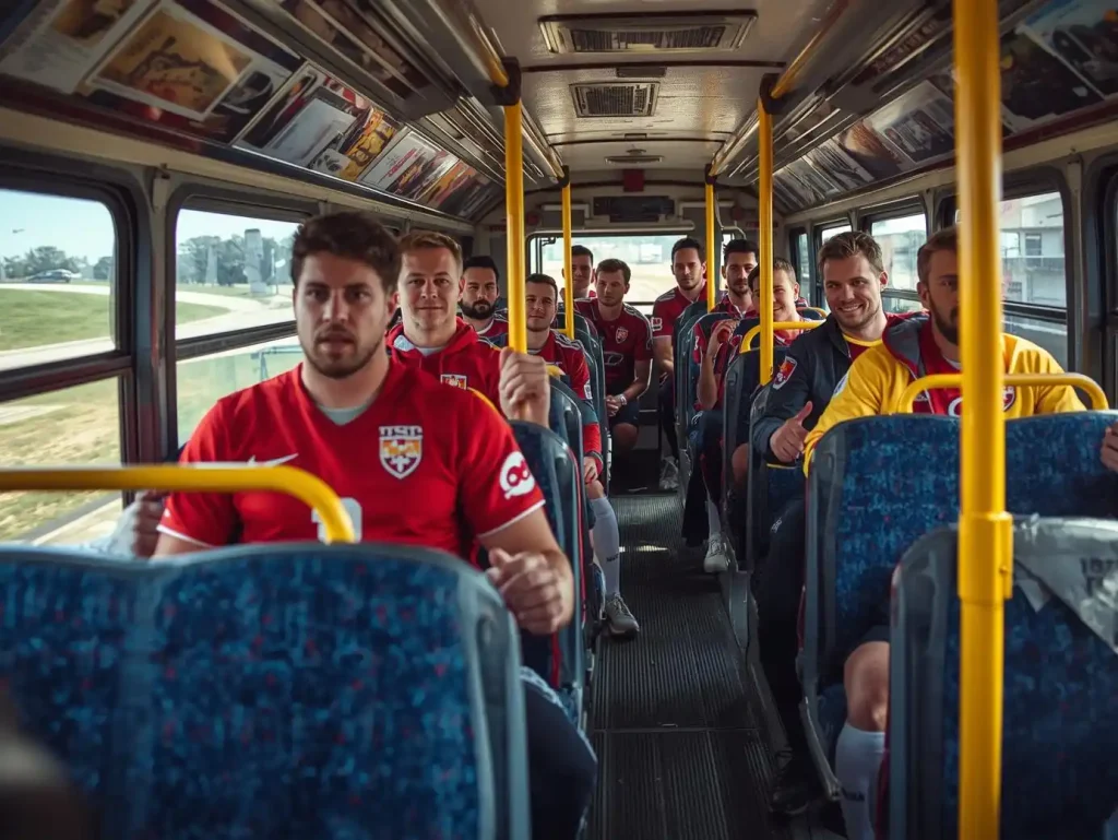 Coach Bus Rental for Sports Teams